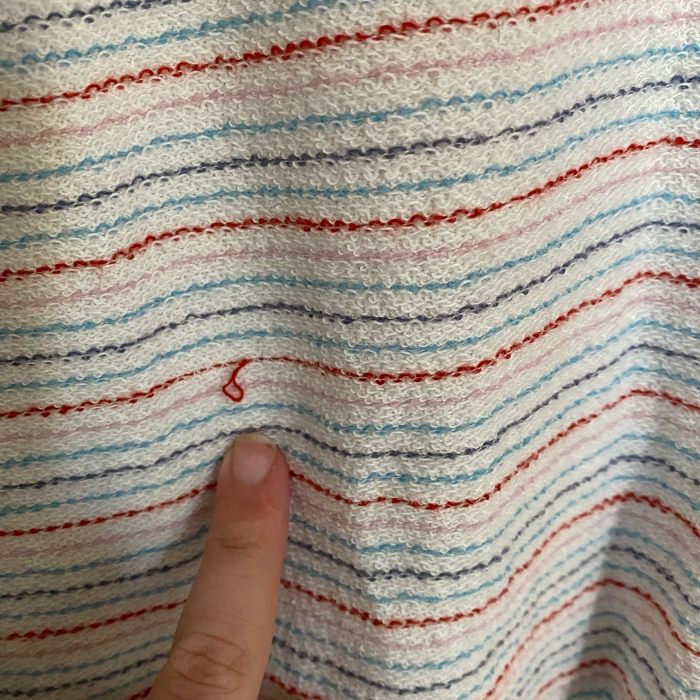 Universal Thread Multicolor Striped Long Sleeve P… - image 3